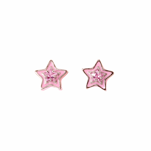 Color Pop Studs- Star