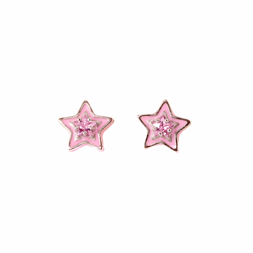 Color Pop Studs- Star