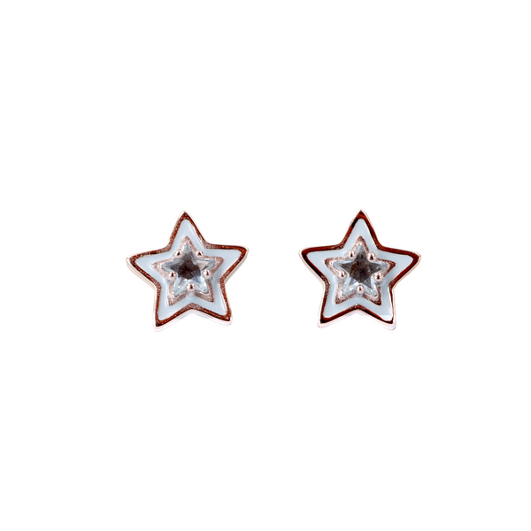 Color Pop Studs- Star