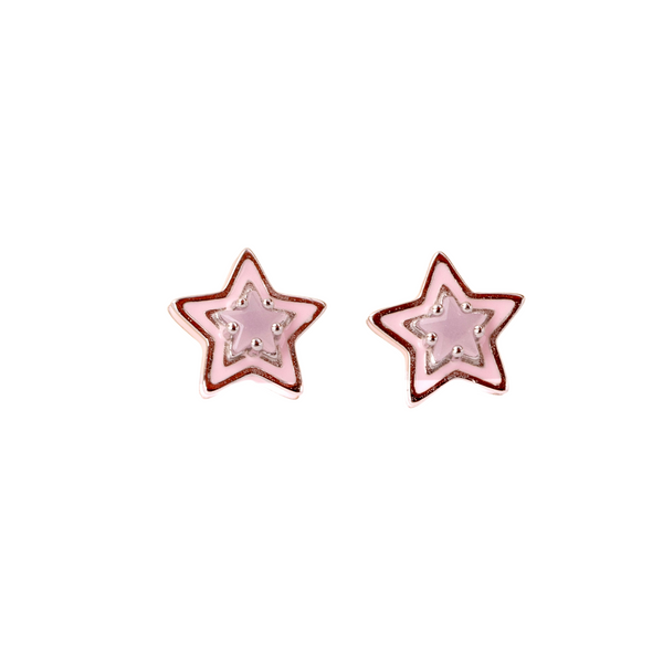 Color Pop Studs- Star