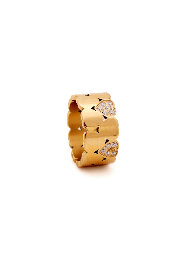 Lustrous Gem Band
