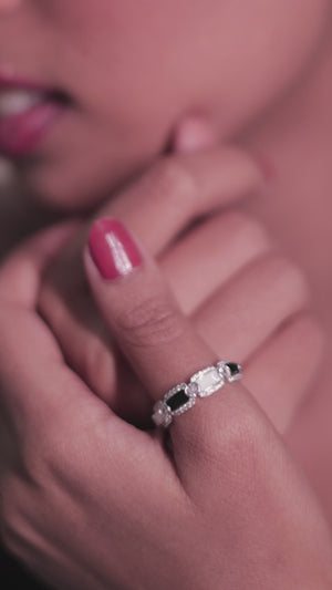 Midnight Gem (Thumb Ring)