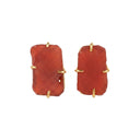 Raw stone studs