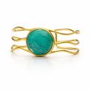 The Horizon Gemstone Bangle