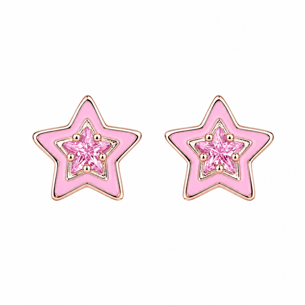 Star Color Pop Studs Earrings