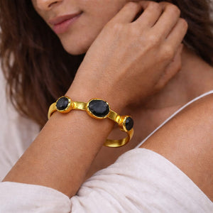 Gaia Gemstone Bangle