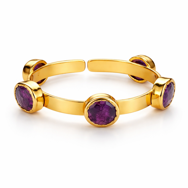 Gaia Gemstone Bangle