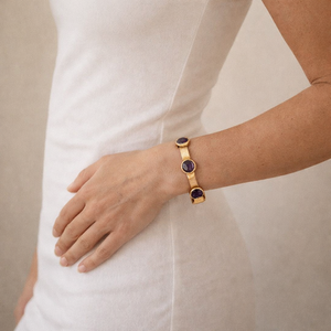 Gaia Gemstone Bangle