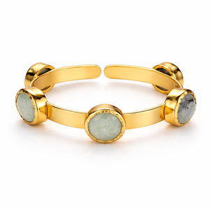 Gaia Gemstone Bangle