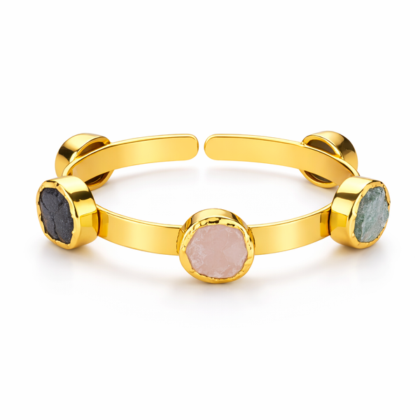 Gaia Gemstone Bangle