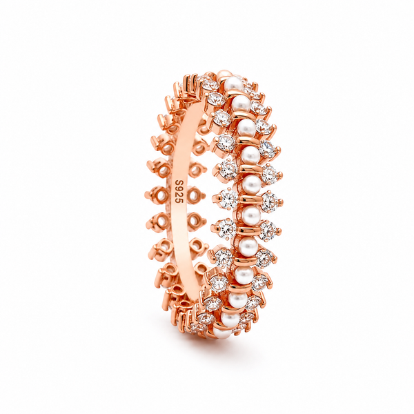 Crystal Coronet Ring