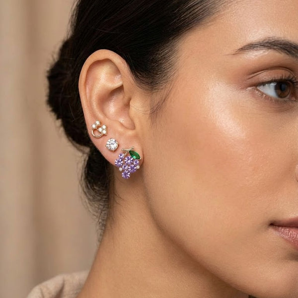 The Grapevine Multi-piercing Ear Stack