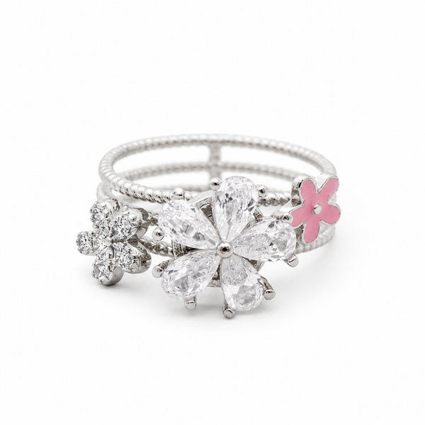 Floral Twirl Ring