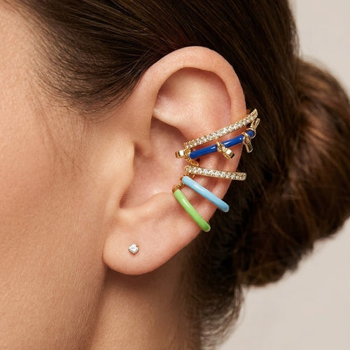 Multi Ring Cuff (Left Ear)