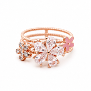 Floral Twirl Ring