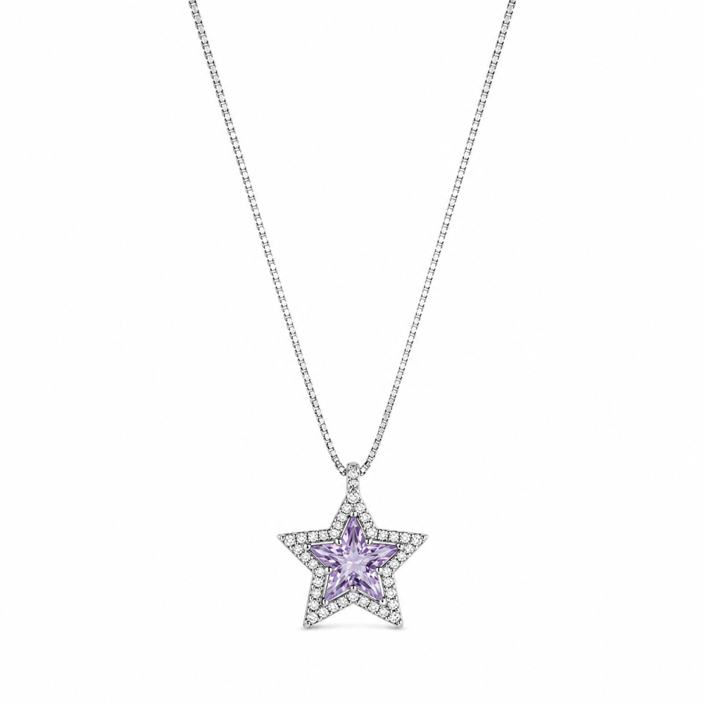 Spectrum Star Necklace
