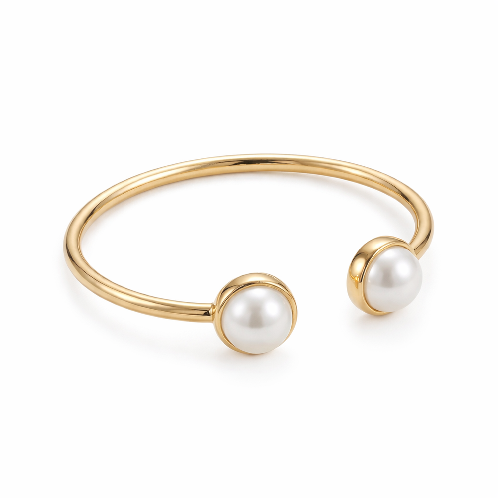 Dual Pearl Cuff
