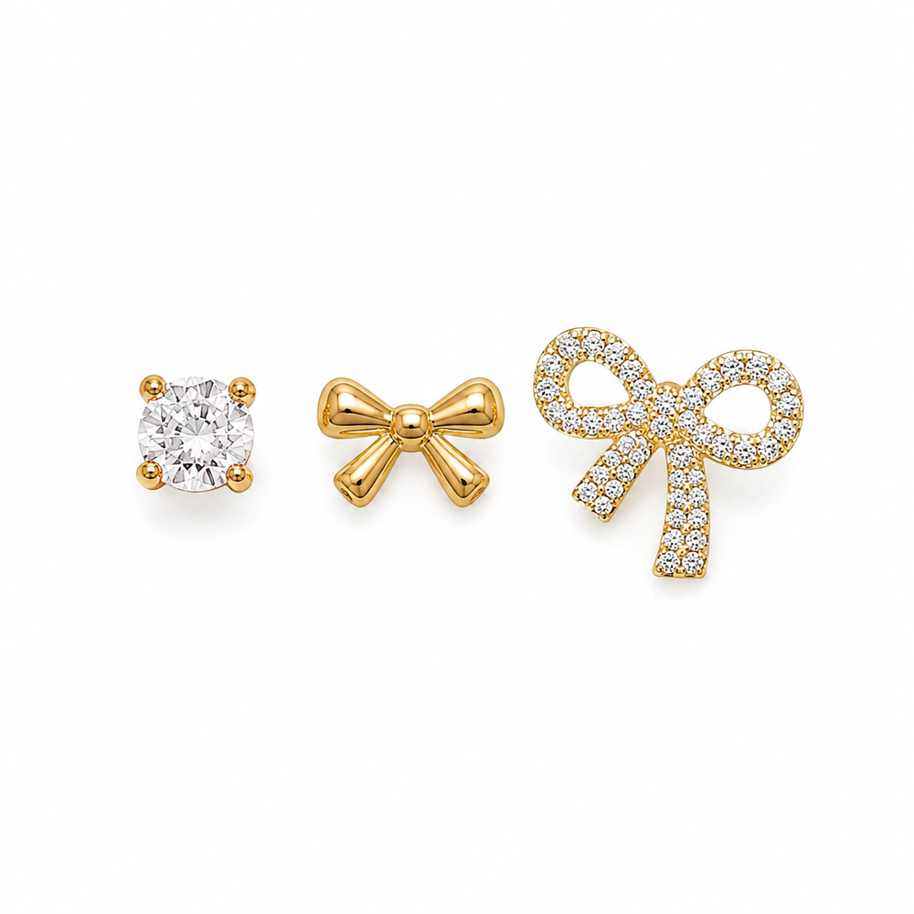 The Bow Multi-piercing Ear Stack