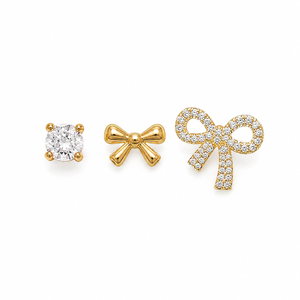 The Bow Multi-piercing Ear Stack