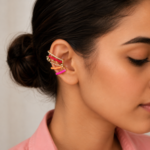 Multi Ring Cuff (Right Ear)