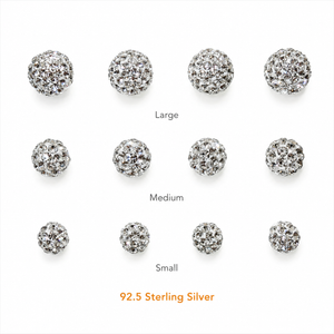 Sparkling Cluster Earrings