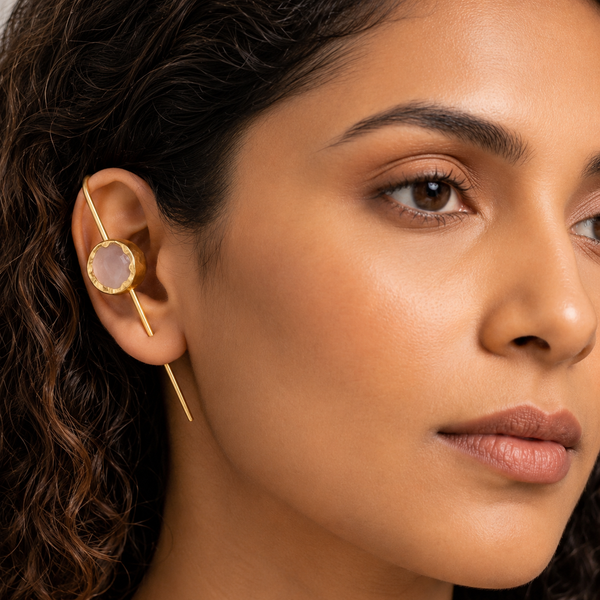 Classic Stone Ear Cuff