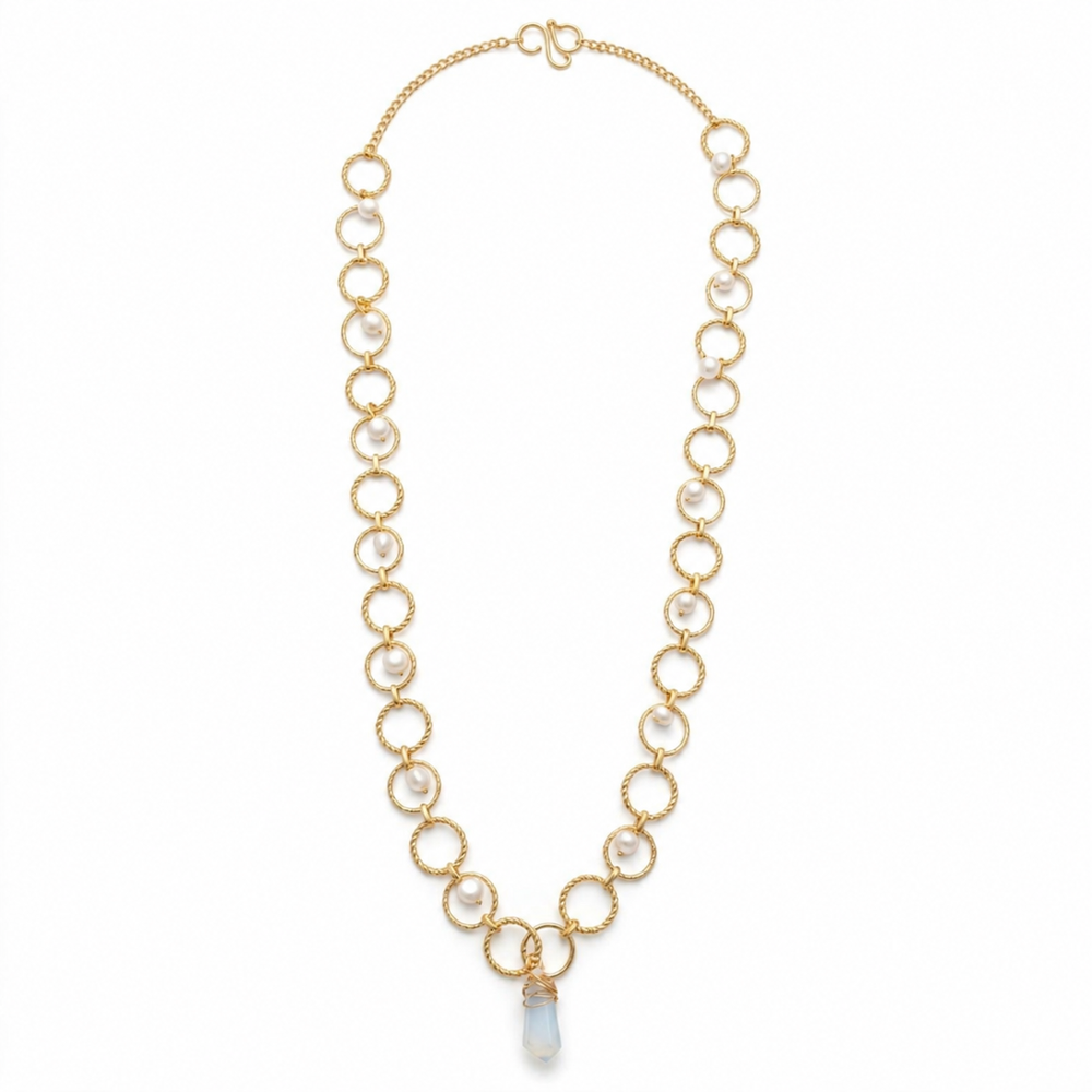 Aphrodite Pearl Necklace