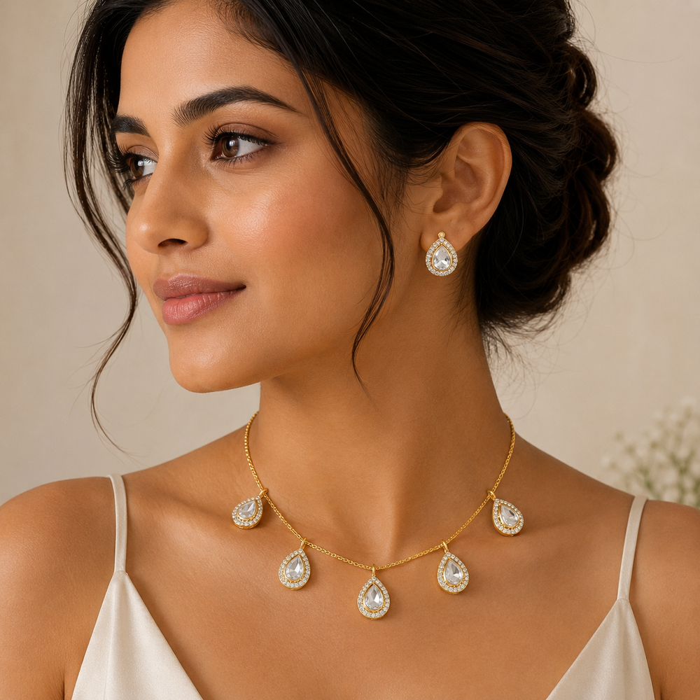 Regal Moissanite Set