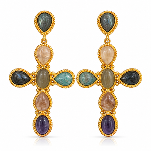 Iconic Cross Earrings