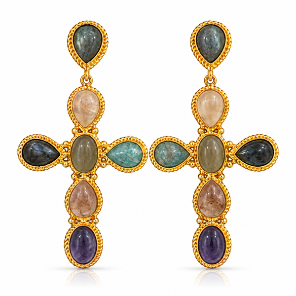 Iconic Cross Earrings
