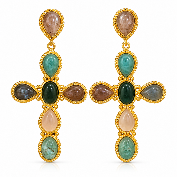 Iconic Cross Earrings