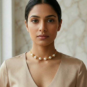Indira Pearl Choker