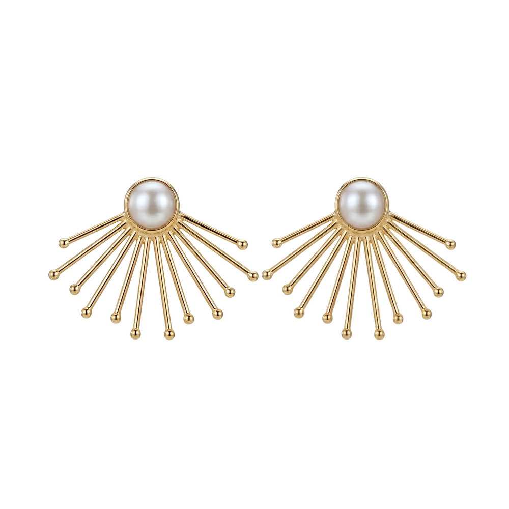 Pearl Ray Earrings