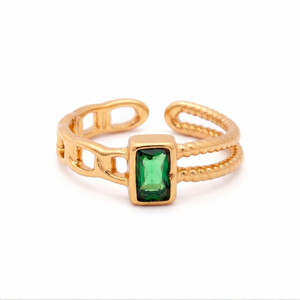 Emerald Grace Ring