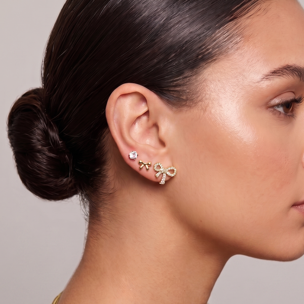 The Bow Multi-piercing Ear Stack