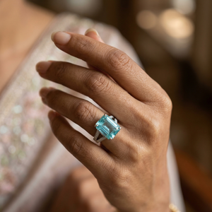 Azure Empress Ring