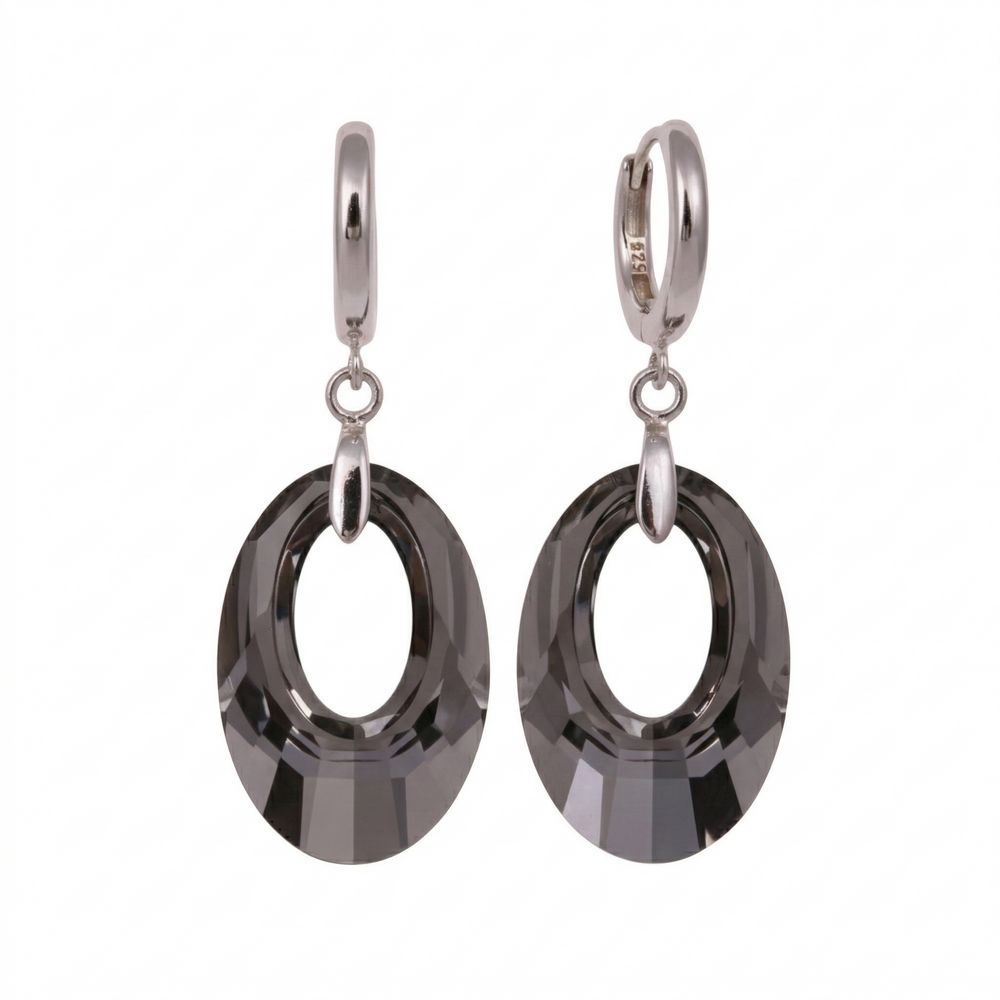 Oval Drops Earrings