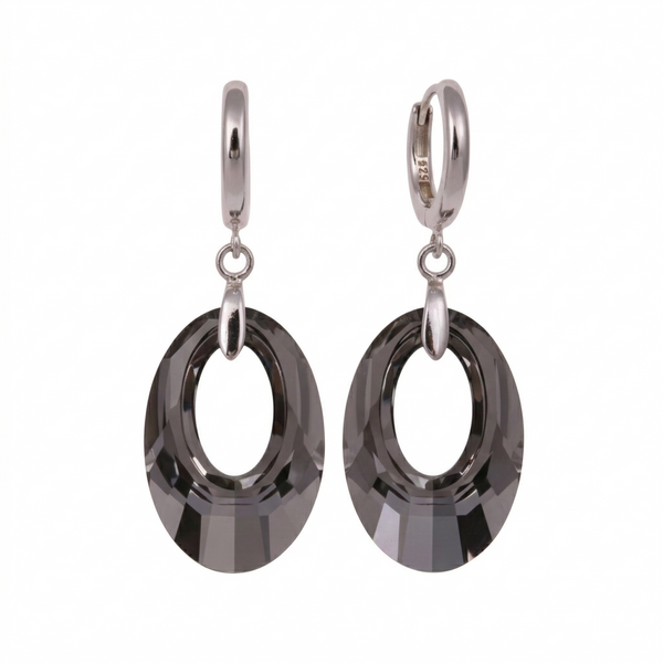 The Midnight Silhouette Suite (Necklace + Earrings)