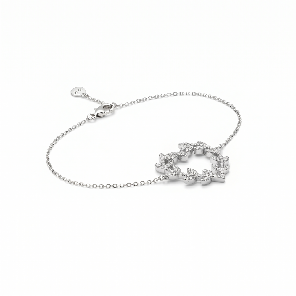 Elegant Foliage Bracelet