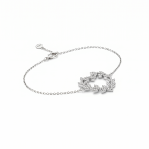Elegant Foliage Bracelet