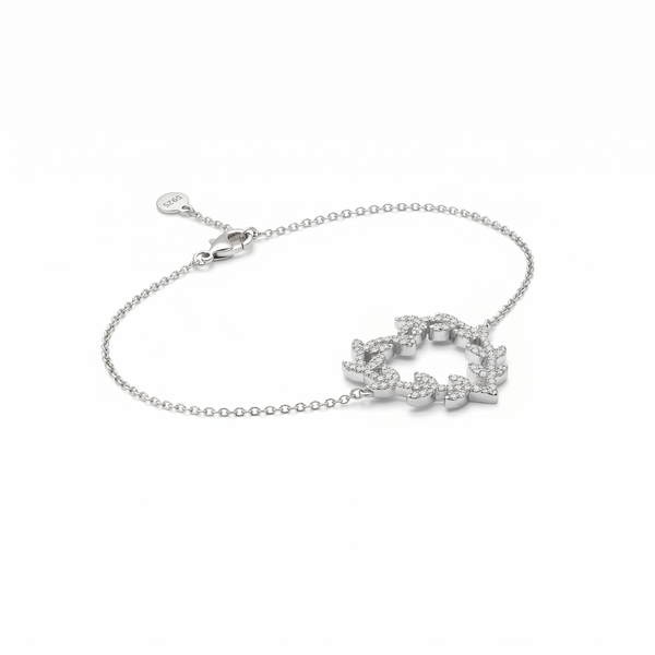 Elegant Foliage Bracelet