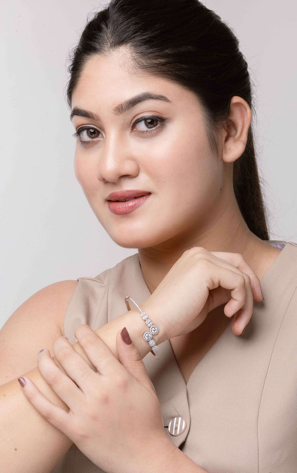 Silver Radiance Cuff