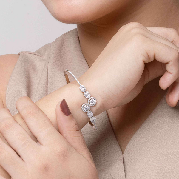 Silver Radiance Cuff