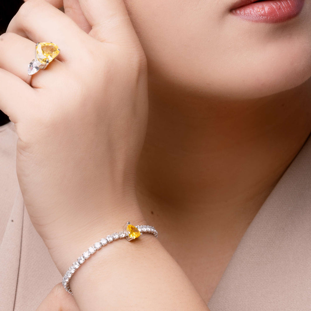 The Golden Hour Suite (Ring + Bracelet)