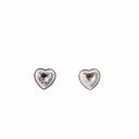 Color Pop Studs- Heart