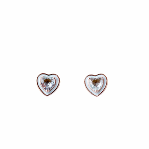 Color Pop Studs- Heart