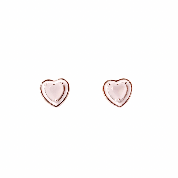 Color Pop Studs- Heart