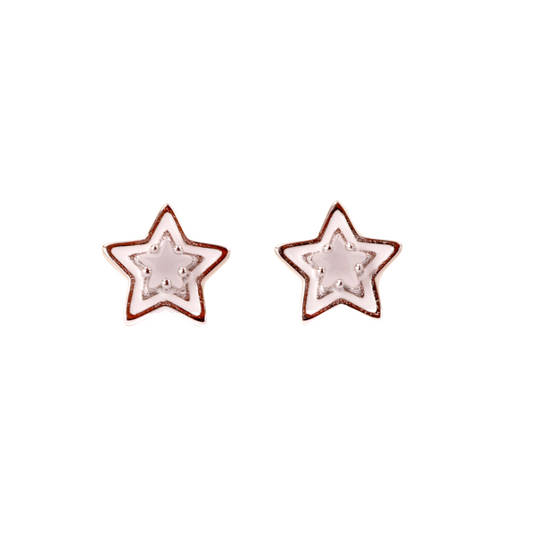 Color Pop Studs- Star