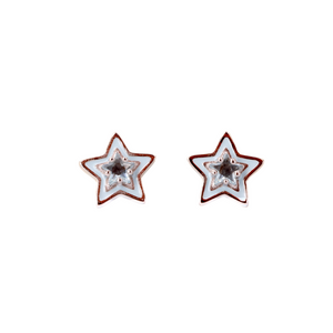 Color Pop Studs- Star