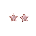 Color Pop Studs- Star